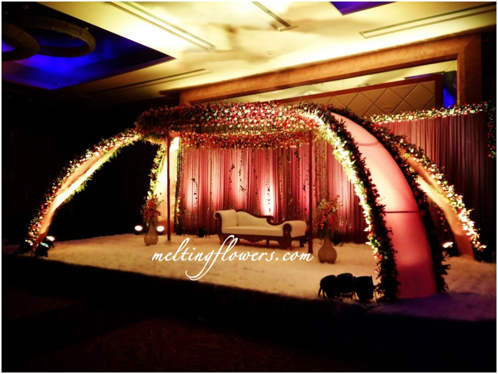 Sheraton Grand Hotel Bangalore Theme Wedding Decorations