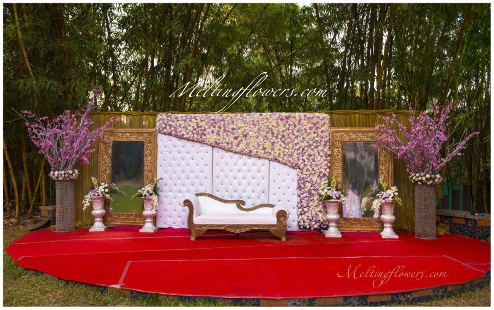 Wedding Stage Decoration At Miraya Greens Bangalore