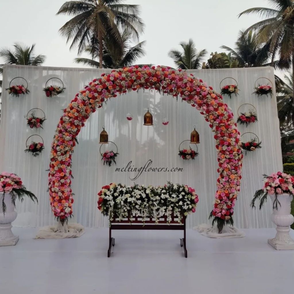wedding stage decoration in Bangalore